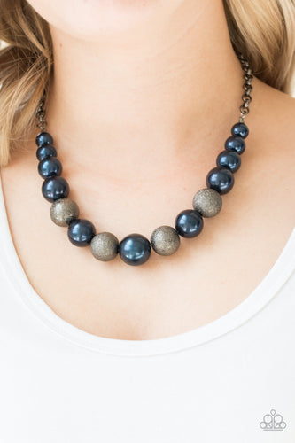 Color Me CEO - Blue Necklace - Paparazzi