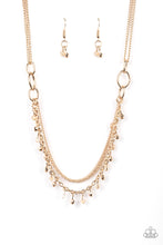 Load image into Gallery viewer, Financially Fabulous - Gold Necklace - Paparazzi