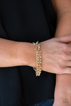 Load image into Gallery viewer, Cash Confidence - Gold Bracelet - Paparazzi