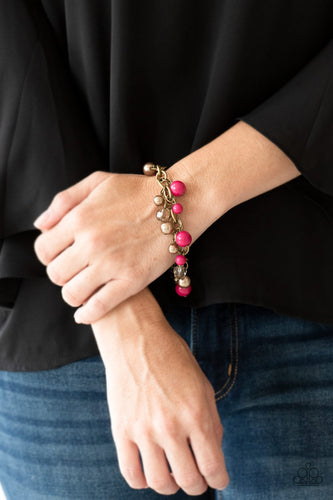 Grit and Glamour - Pink Bracelet - Paparazzi