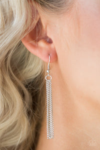 Fiercely Fall - Silver Necklace - Paparazzi