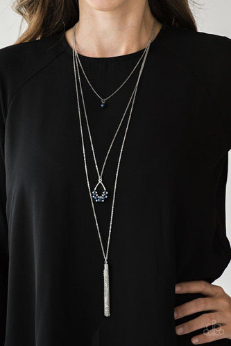 Be Fancy - Blue Necklace - Paparazzi