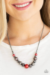 The Big-Leaguer - Multi Necklace - Paparazzi
