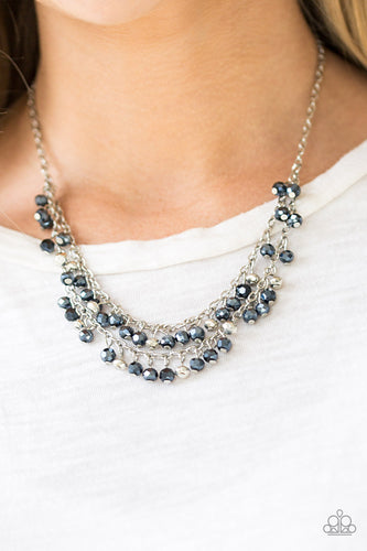 So In Season - Blue Necklace - Paparazzi