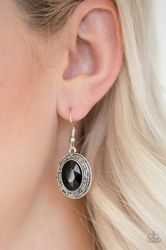 East Side Etiquette - Black Earrings - Paparazzi