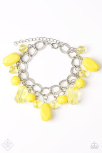 Seize the Bay – Yellow Bracelet - Paparazzi