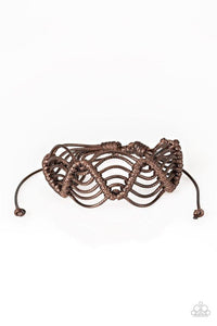 Rise To The Bait - Brown Bracelet - Paparazzi