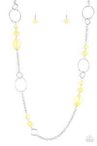 Very Visionary - Yellow Necklace - Paparazzi