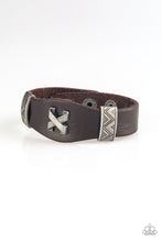 Load image into Gallery viewer, Tread Carefully - Brown Bracelet - Paparazzi