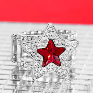 One Nation Under Sparkle - Red Ring - Paparazzi