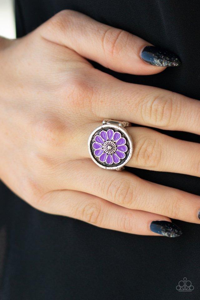 Garden View - Purple Ring - Paparazzi
