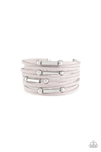 Back To BACKPACKER - Silver Bracelet - Paparazzi