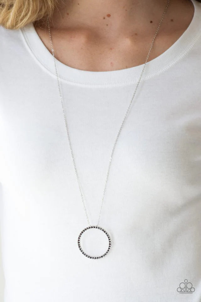 Center Of Attention - Purple Necklace - Paparazzi