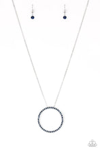Load image into Gallery viewer, Center Of Attention - Blue Necklace - Paparazzi