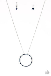 Center Of Attention - Blue Necklace - Paparazzi