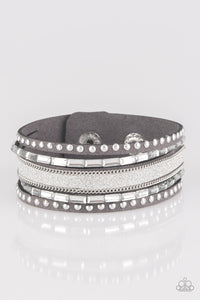 Seize The Sass - Silver Bracelet - Paparazzi