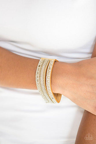 Fashion Fanatic - Yellow Bracelet - Paparazzi