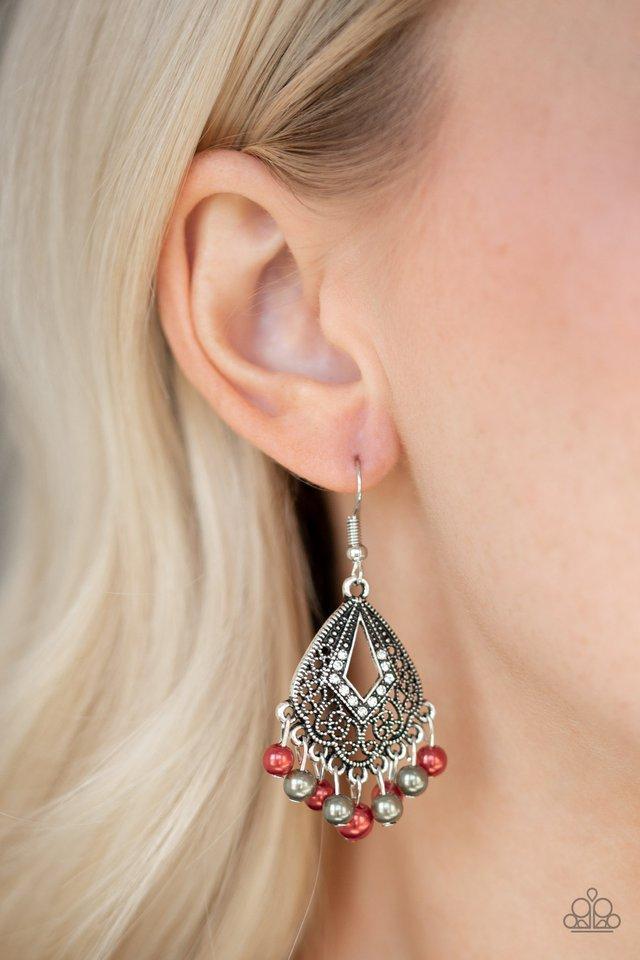 Gracefully Gatsby - Multi Earrings - Paparazzi