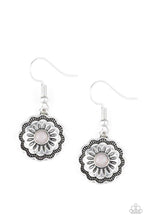 Load image into Gallery viewer, Badlands Buttercup - Silver Earrings - Paparazzi