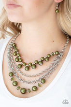 Load image into Gallery viewer, Rockin Rockette - Green Necklace - Paparazzi