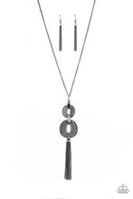 Load image into Gallery viewer, Timelessly Tasseled - Black Necklace - Paparazzi