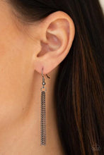 Load image into Gallery viewer, Timelessly Tasseled - Black Necklace - Paparazzi