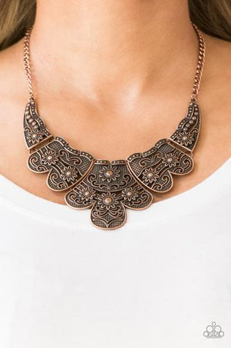 Mess With The Bull - Copper Necklace - Paparazzi