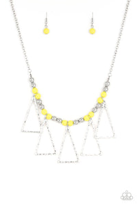 Terra Nouveau - Yellow Necklace - Paparazzi