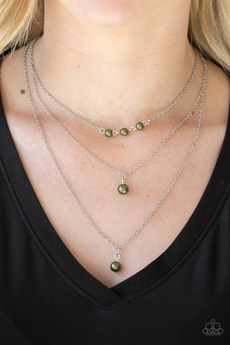 High Heels and Hustle - Green Necklace - Paparazzi