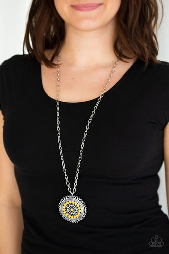 Lost SOL - Yellow Necklace - Paparazzi