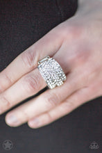 Load image into Gallery viewer, The Millionaires Club - White Ring - Paparazzi