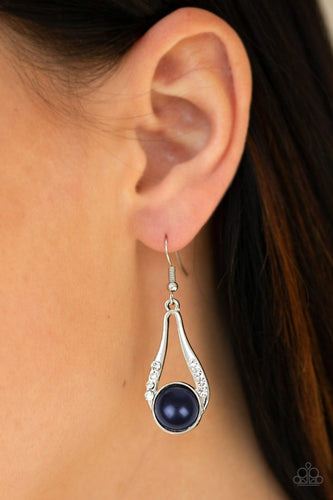 HEADLINER Over Heels - Blue Earrings - Paparazzi
