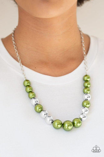 Take Note - Green Necklace - Paparazzi
