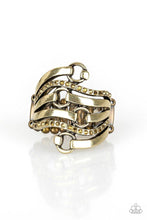 Load image into Gallery viewer, Buckle Up - Brass Ring - Paparazzi