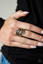 Load image into Gallery viewer, Buckle Up - Brass Ring - Paparazzi