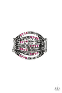 Securing My Finances - Pink Ring - Paparazzi