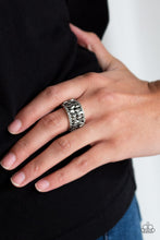 Load image into Gallery viewer, Treasure Trove Tribute - Silver Ring - Paparazzi