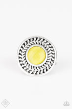 Load image into Gallery viewer, Garden Garland  - Yellow Ring - Paparazzi