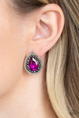 Debutante Debut - Pink Earrings  - Paparazzi