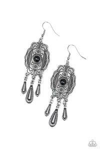Natural Native - Black Earrings - Paparazzi