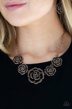Load image into Gallery viewer, Primrose Princess - Copper Necklace - Paparazzi