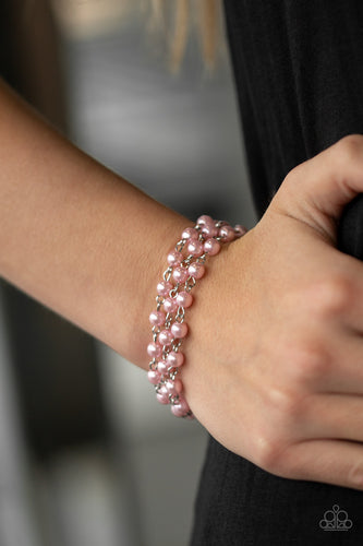 Stage Name - Pink Bracelet - Paparazzi