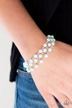 Load image into Gallery viewer, Stage Name - Blue Bracelet - Paparazzi