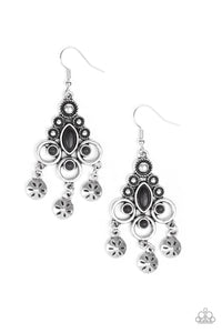 Southern Expressions - Black Earrings - Paparazzi