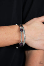 Load image into Gallery viewer, City Slicker Sleek - Purple Bracelet - Paparazzi