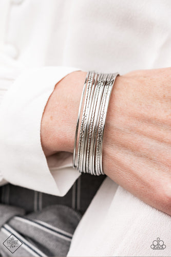 Endlessly Empress - Silver Bracelet - Paparazzi