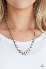 Load image into Gallery viewer, Leading Socialite - Black Necklace - Paparazzi