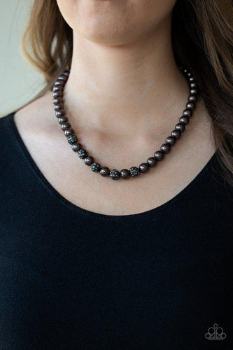 Posh Boss - Black Necklace - Paparazzi