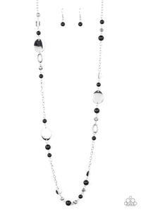 Serenely Springtime - Black Necklace - Paparazzi