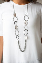 Load image into Gallery viewer, Kaleidoscope Coasts - Black Necklace - Paparazzi